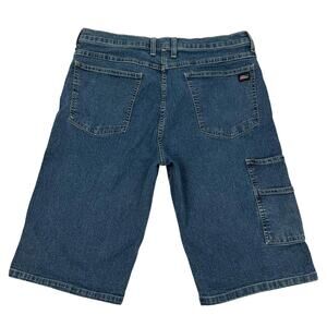 Dickies Jorts Jean Shorts Blue Denim Skate Workwear Utility Men’s 34
